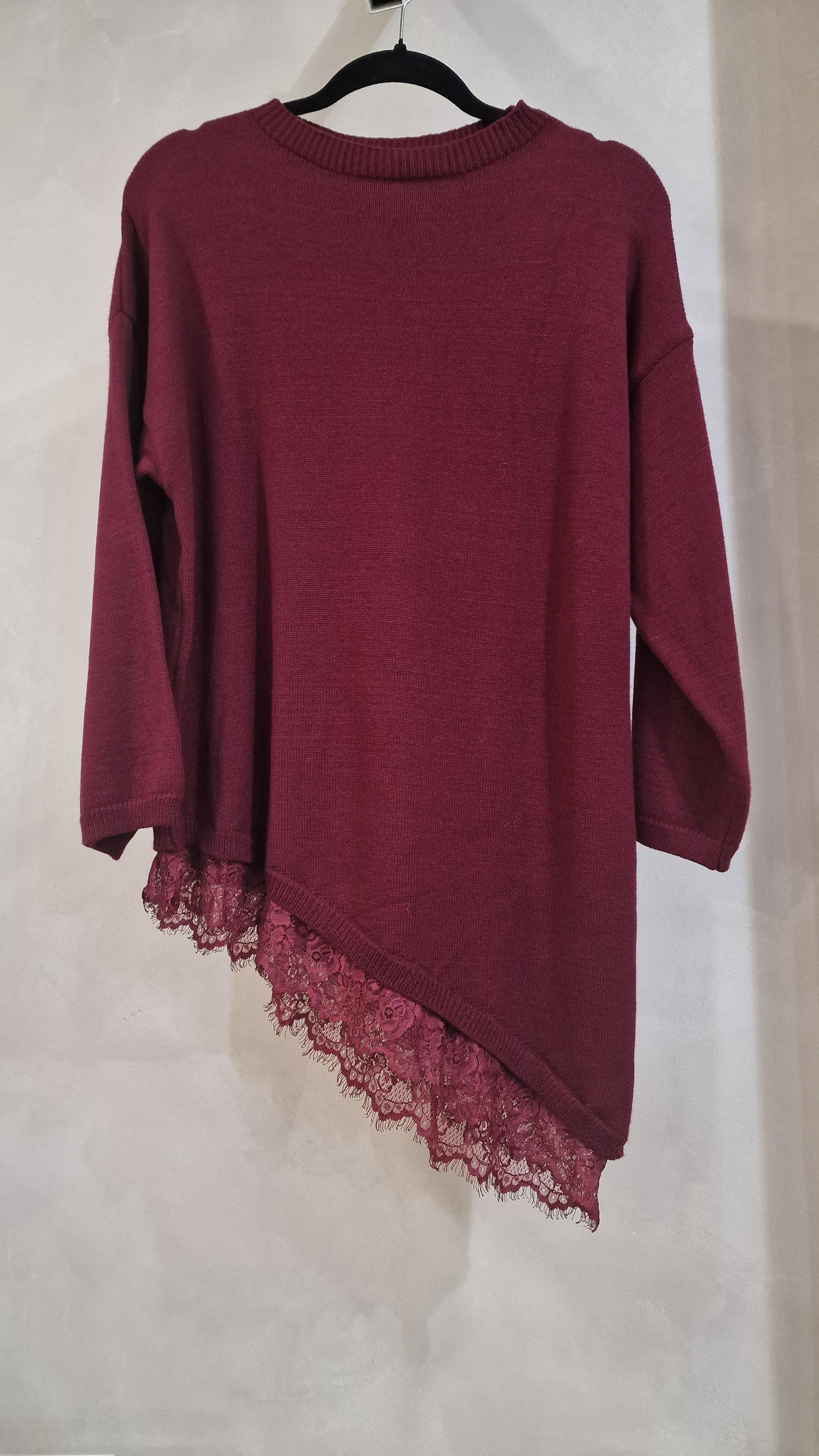 Camisola em malha Camille Lace