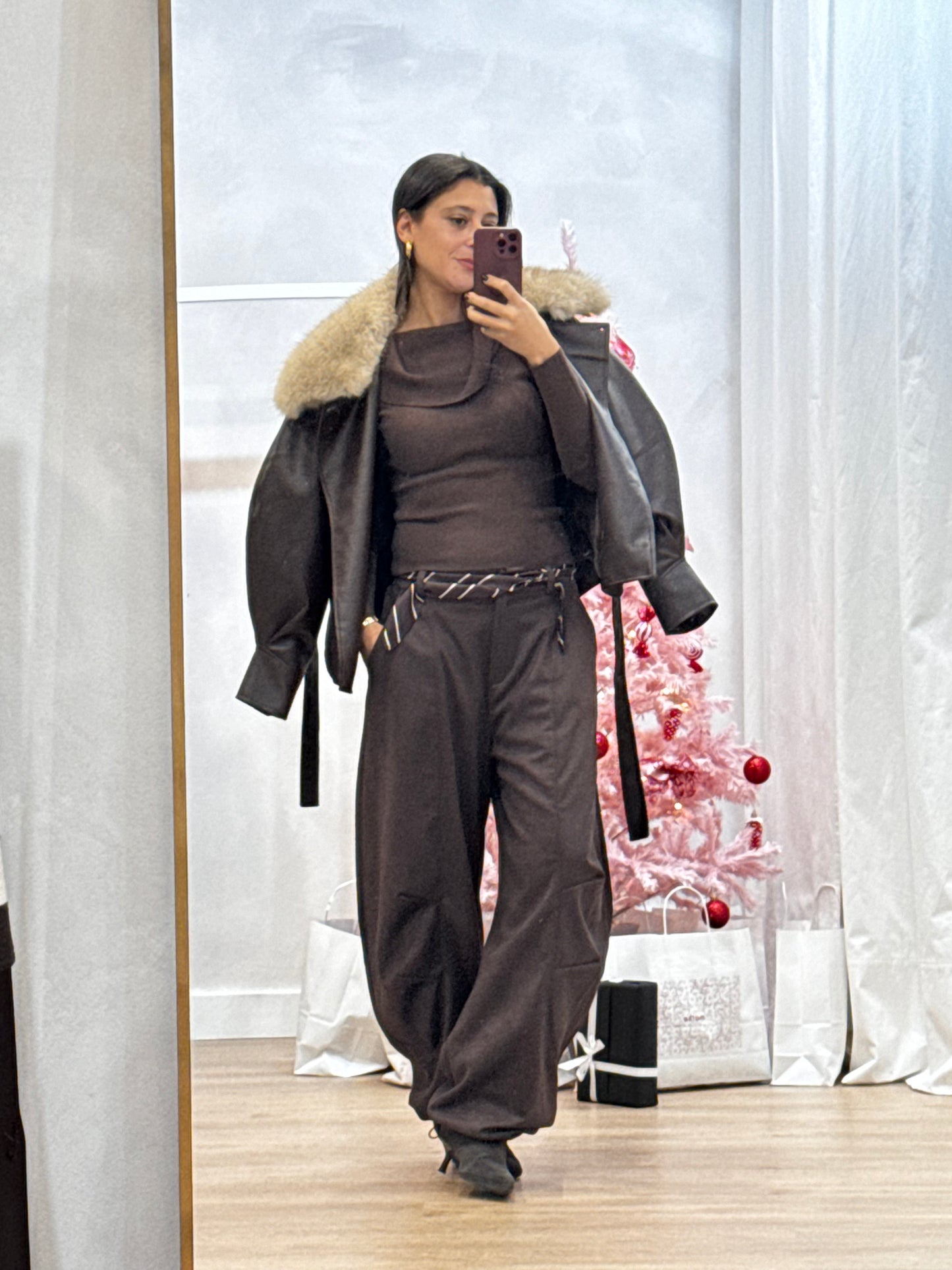 Calças Peach Balloon