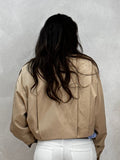 Trench Curto Pregas