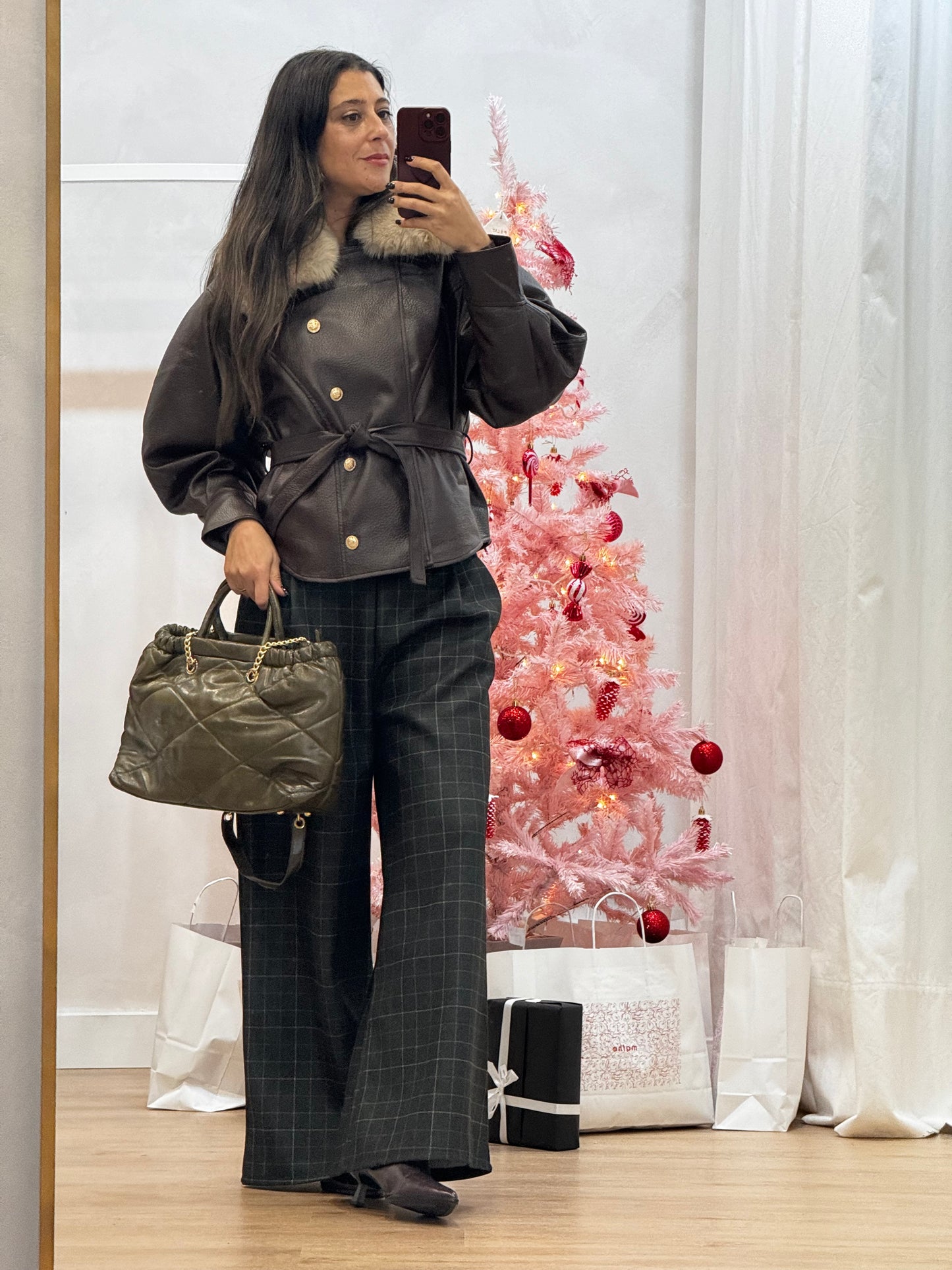 Calças Harper Check