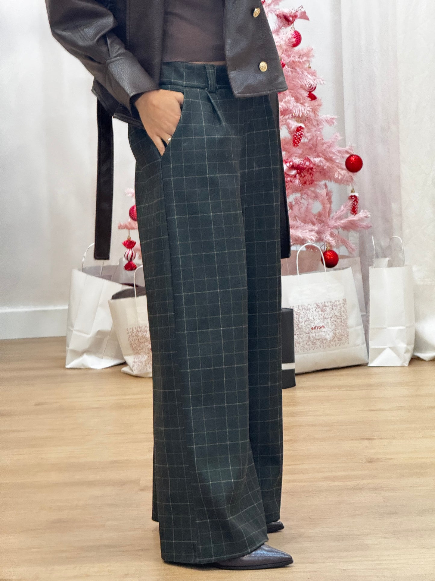 Calças Harper Check