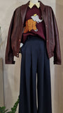Calça pantalona fluida