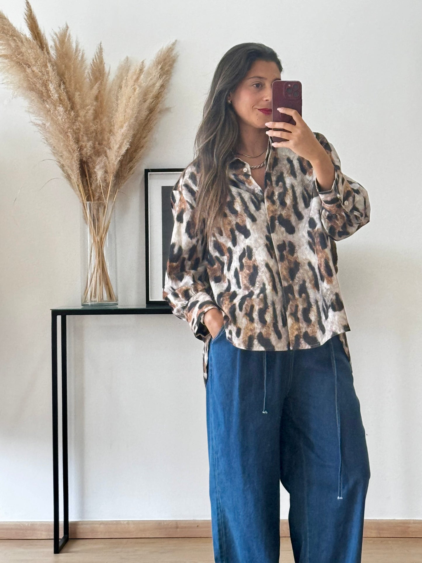 Camisa oversized Leona