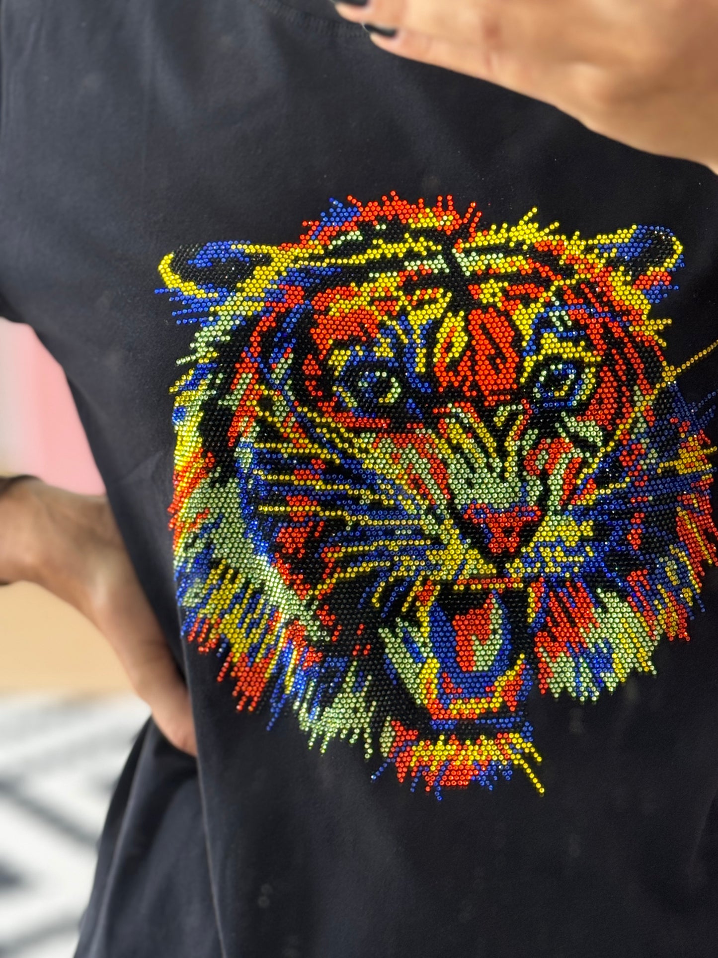 Tshirt tiger glitter