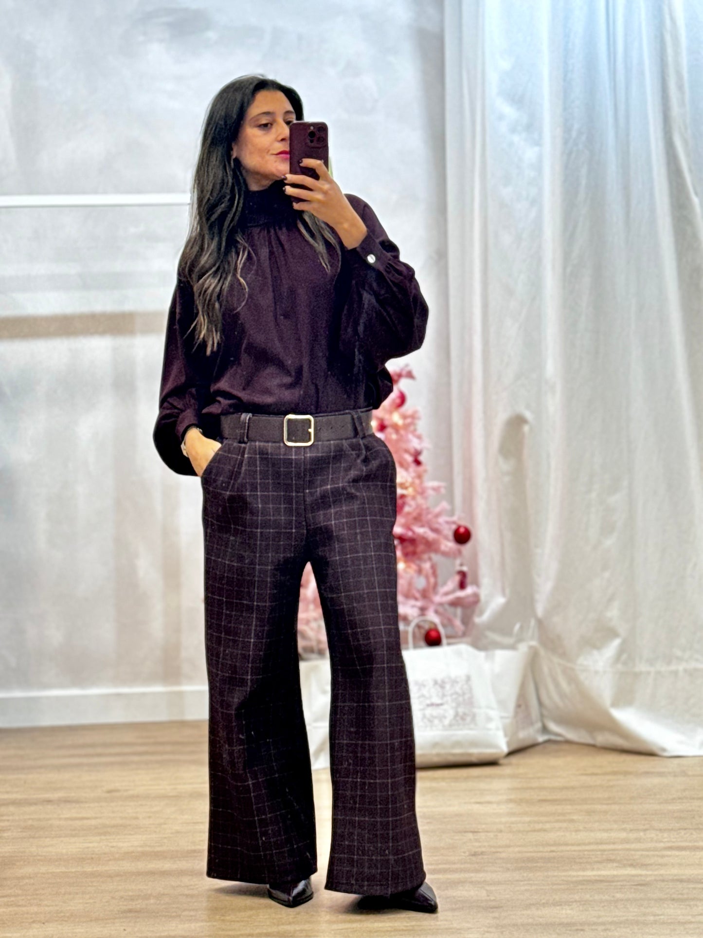 Calças Harper Check