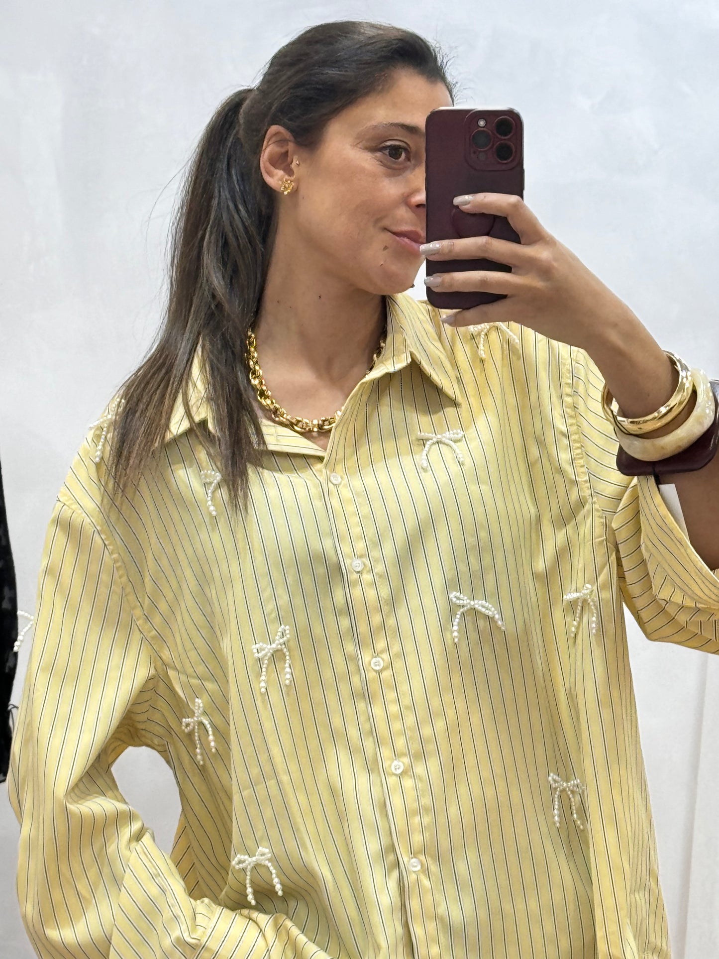 Camisa oversize Lien