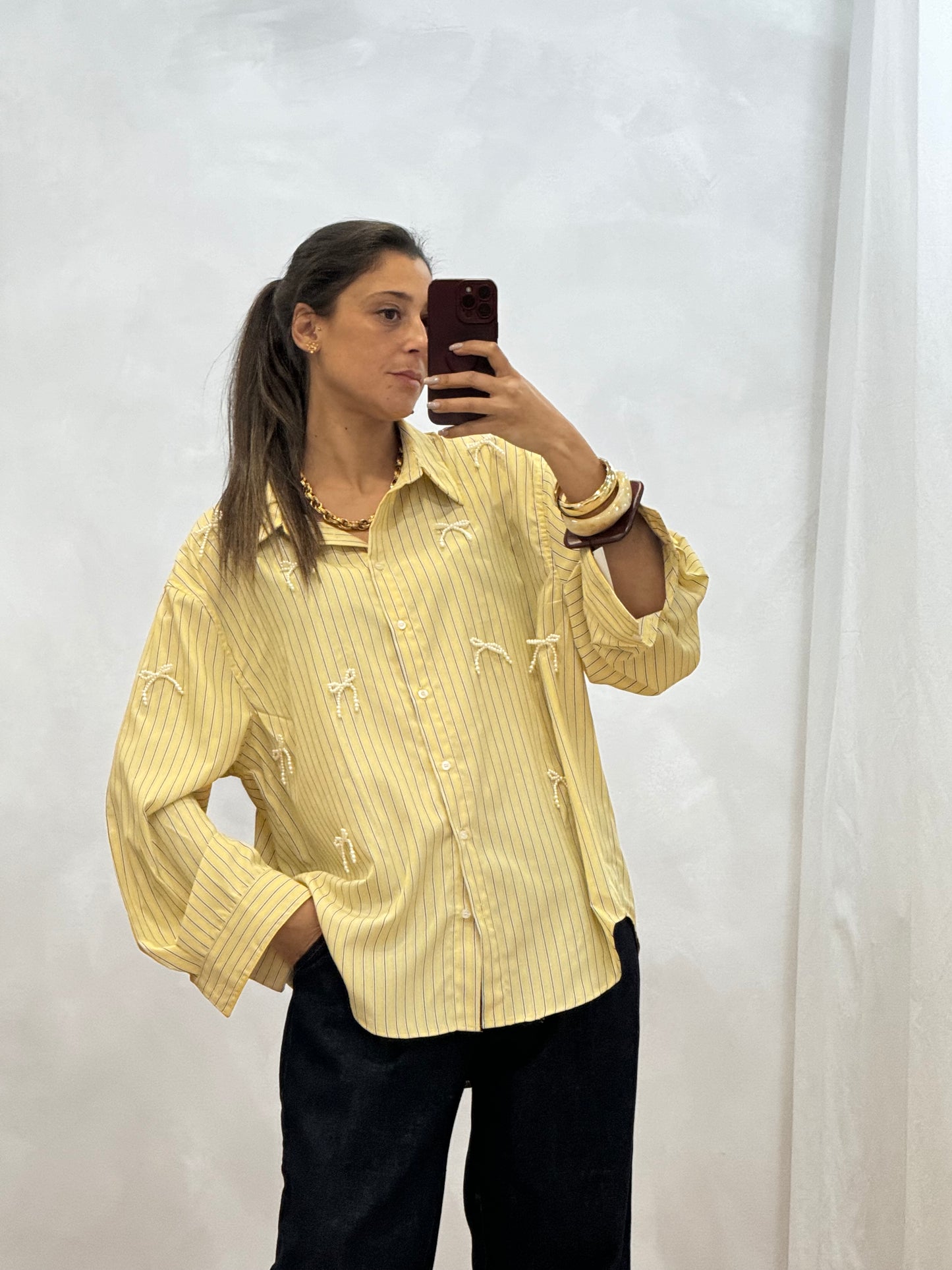 Camisa oversize Lien