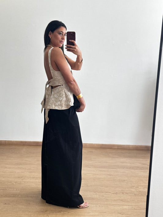 Top jaqcuard Jasmin