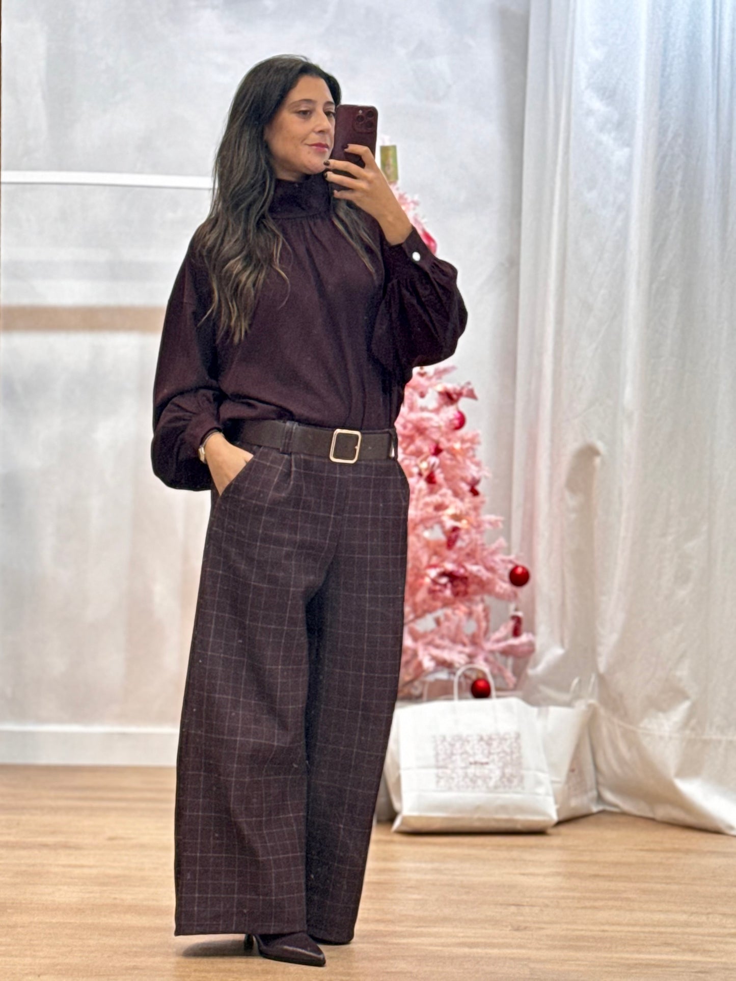 Calças Harper Check