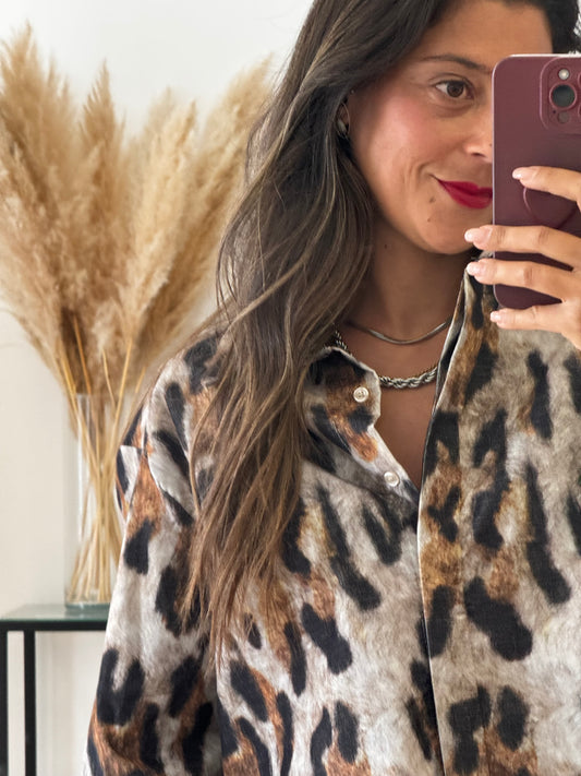 Camisa oversized Leona