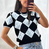 T-shirt Argyle