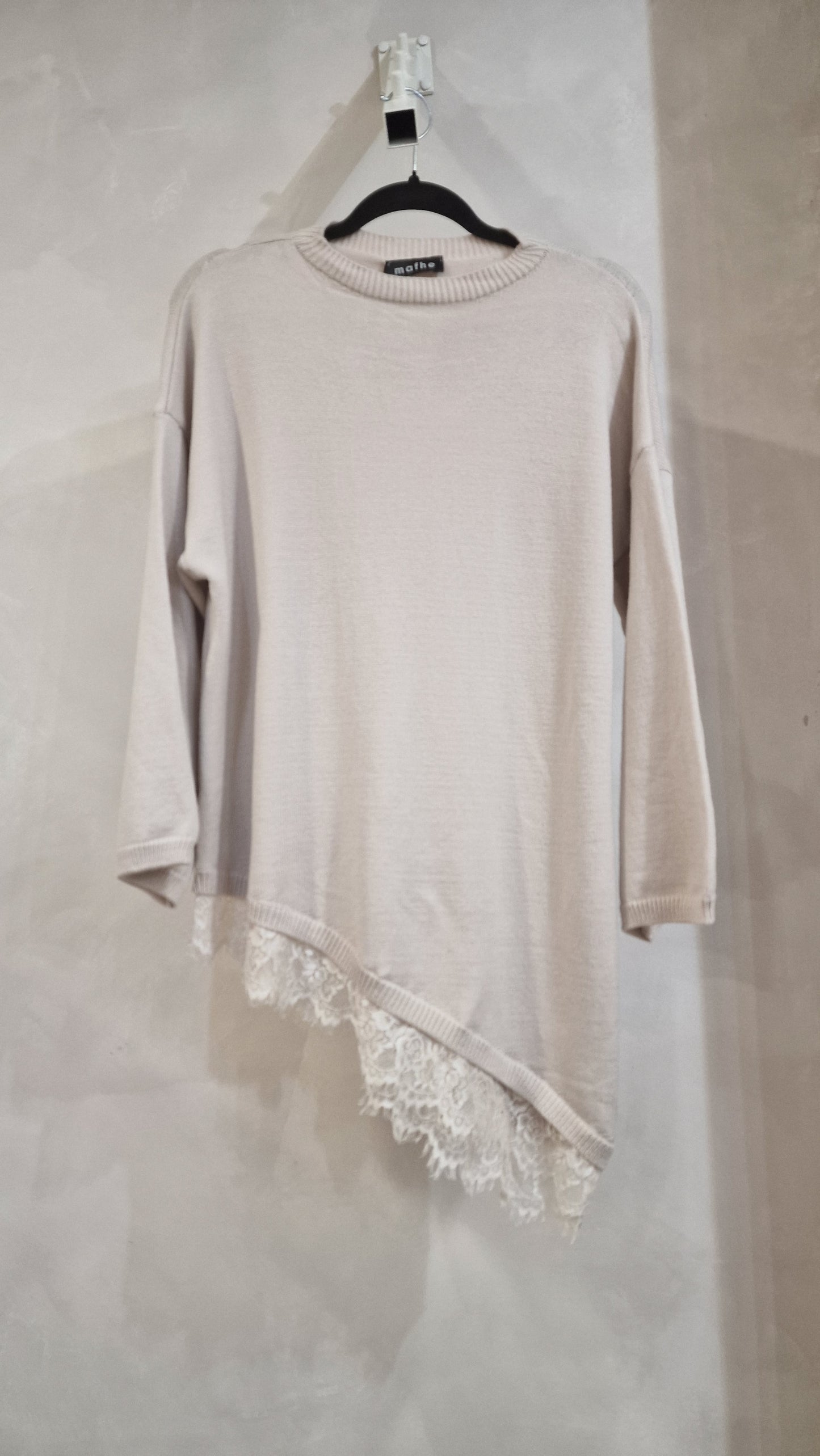 Camisola em malha Camille Lace