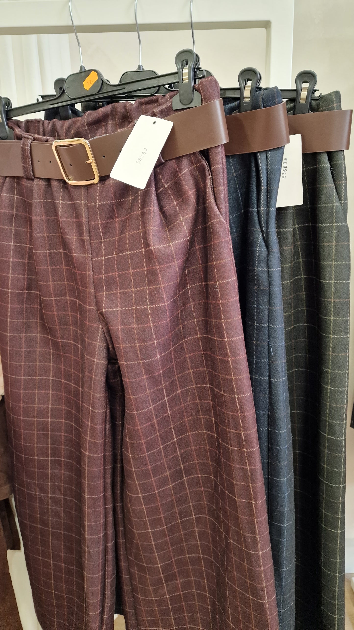 Calças Harper Check