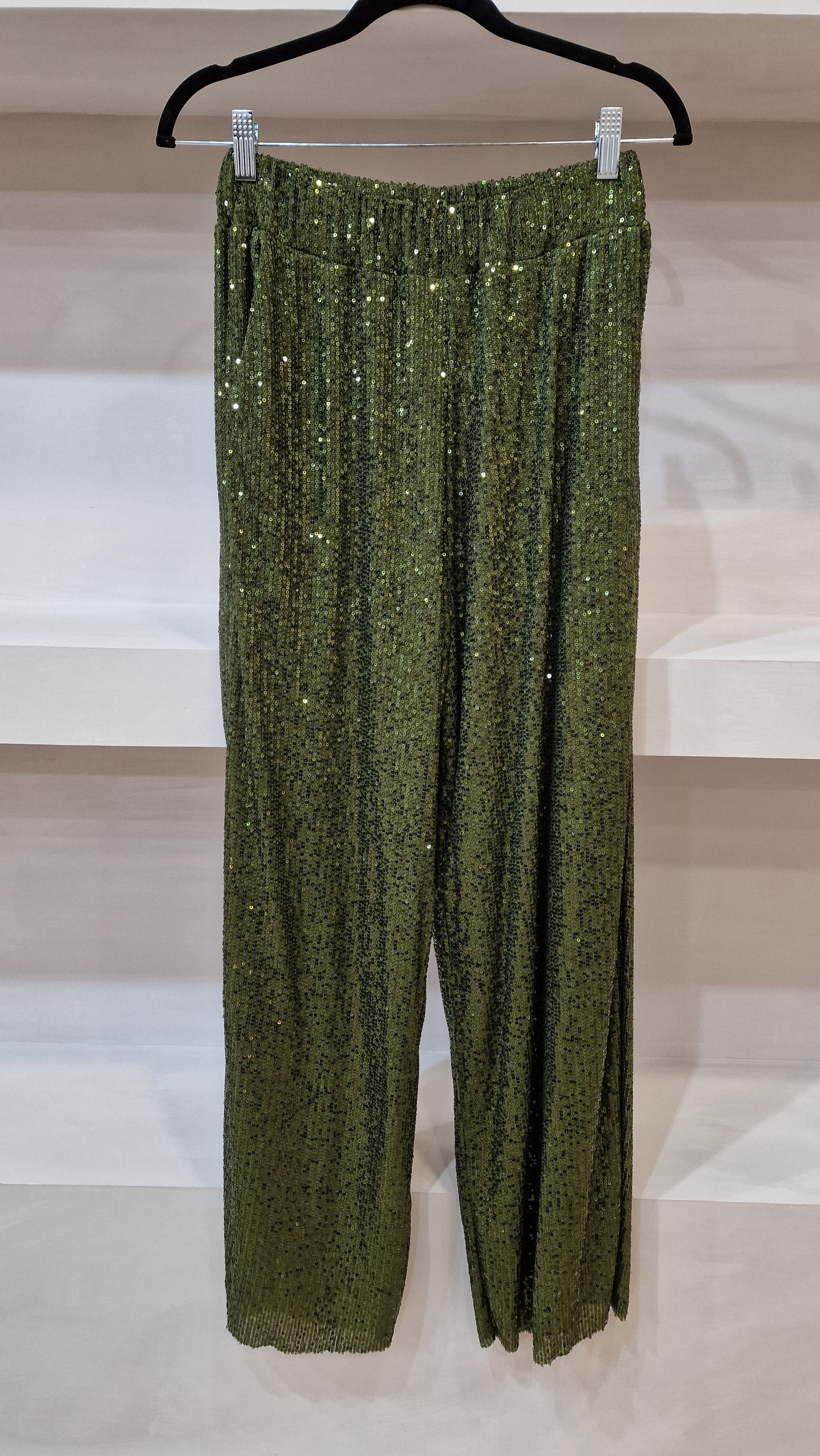 Calças lantejoulas